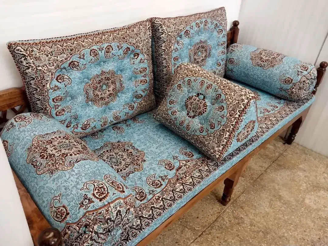 تولید سرویس های پشتی سنتی بدون واسطه ،ترمه زرکباف|پشتی|کرج, شاهین‌ویلا|دیوار