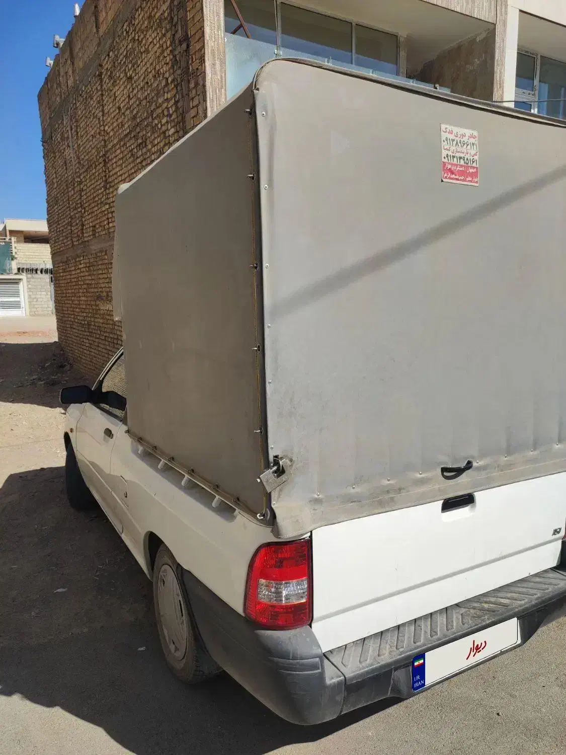 وانت پراید ۴۰۳ اتاق دار کم کار|خودرو سواری و وانت|نجف‌آباد, امام خمینی|دیوار