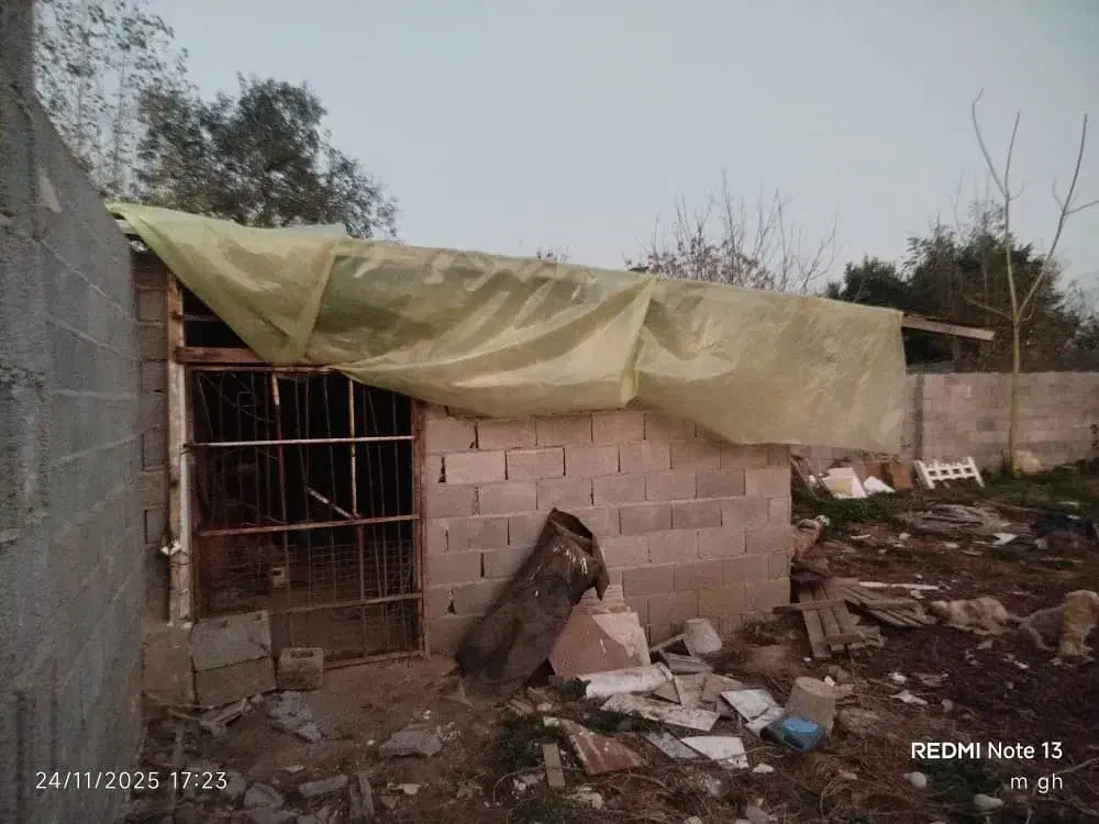 ۲۱۰متر  زمین  چهار دیواری  با۴۰ بنا|فروش زمین و ملک کلنگی|طاهرگوراب, |دیوار