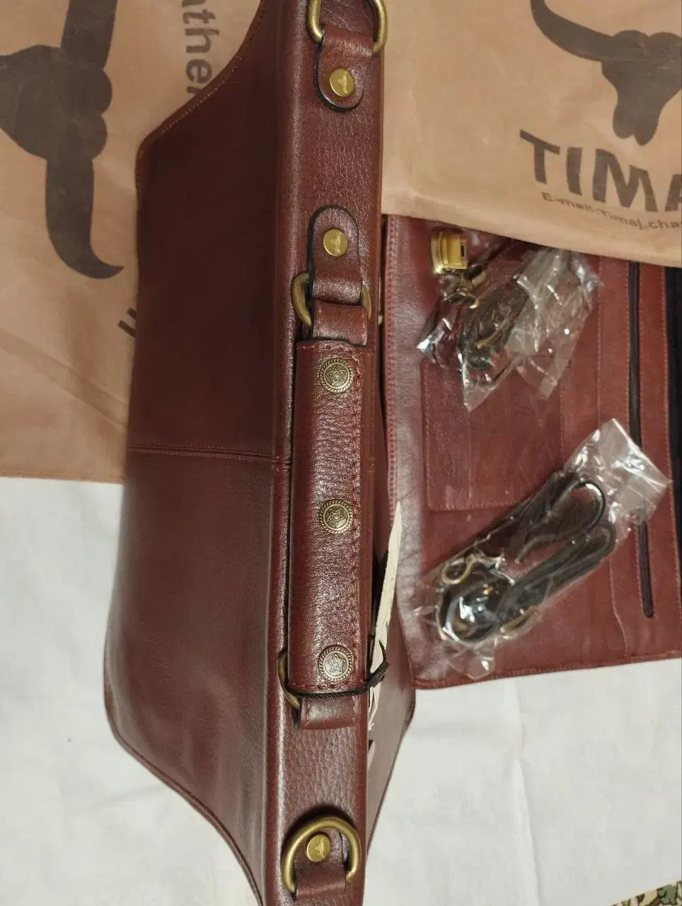 کیف اداری چرم برند تیماج|کیف، کفش، کمربند|ابهر, |دیوار