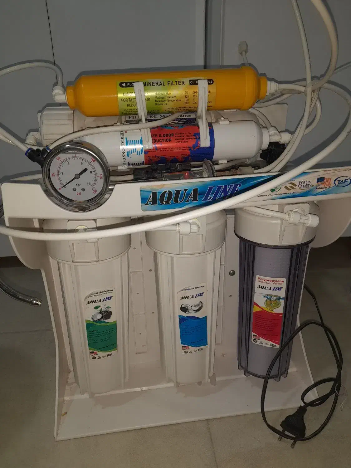 دستگاه تصفیه آب 7 مرحله ای|آب‌سردکن و تصفیه آب|الوند, |دیوار