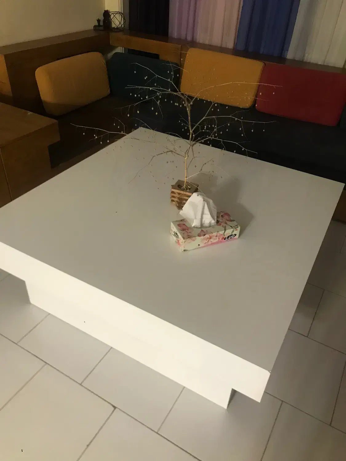 میز سفید بزرگ|مبلمان خانگی و میز عسلی|تهران, دردشت|دیوار