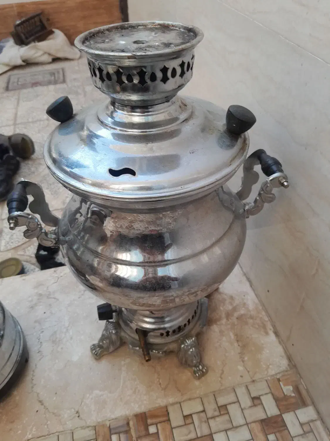 سماور گازی|سماور، چای‌ساز، قهوه‌ساز|خمینی‌شهر, |دیوار