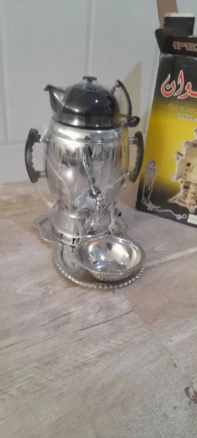 سماور ۶لیتری نو|سماور، چای‌ساز، قهوه‌ساز|قم, کلهری|دیوار