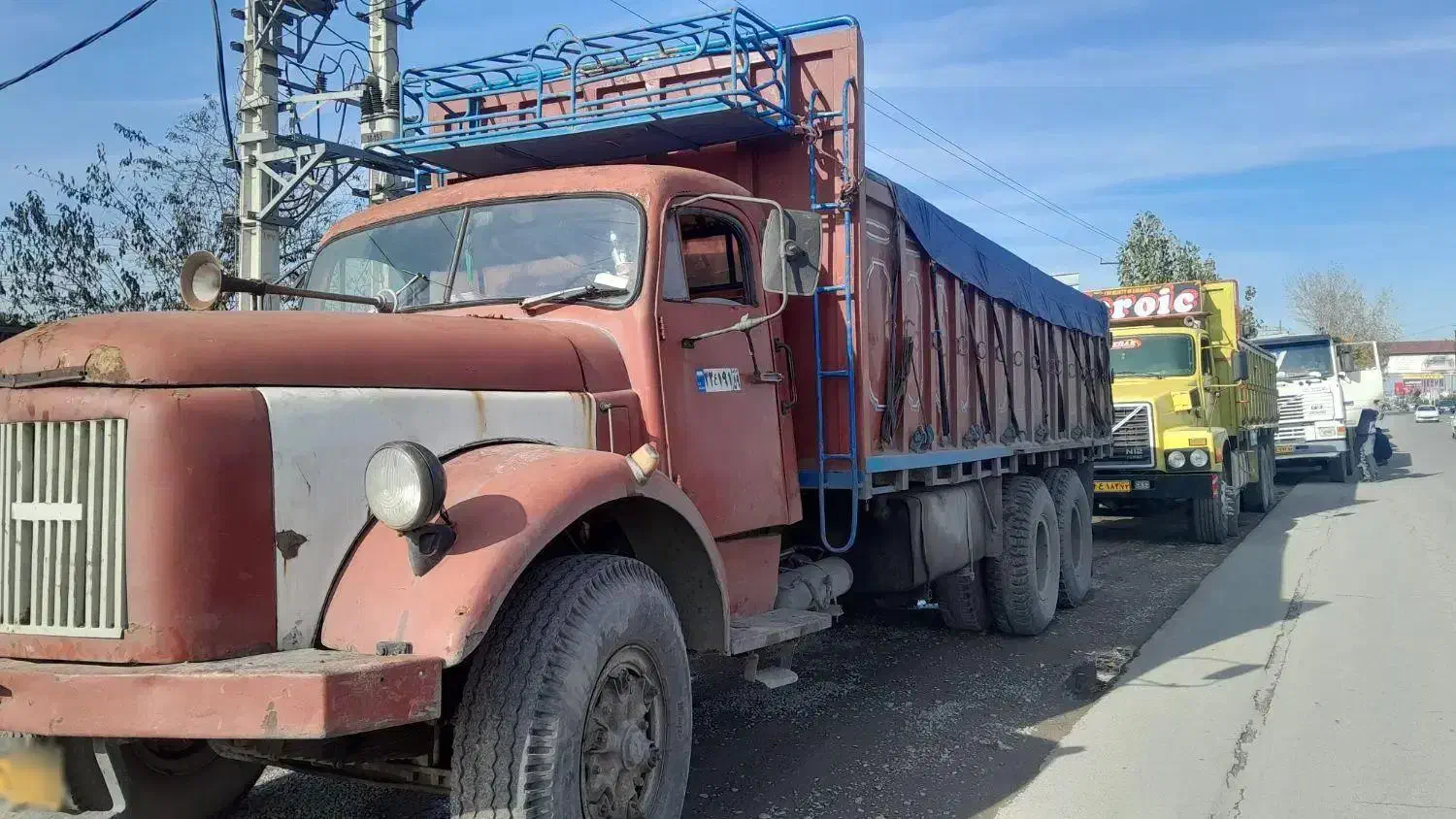 ولووسوسماری باری کمپرسی|خودرو سنگین|سورک, |دیوار