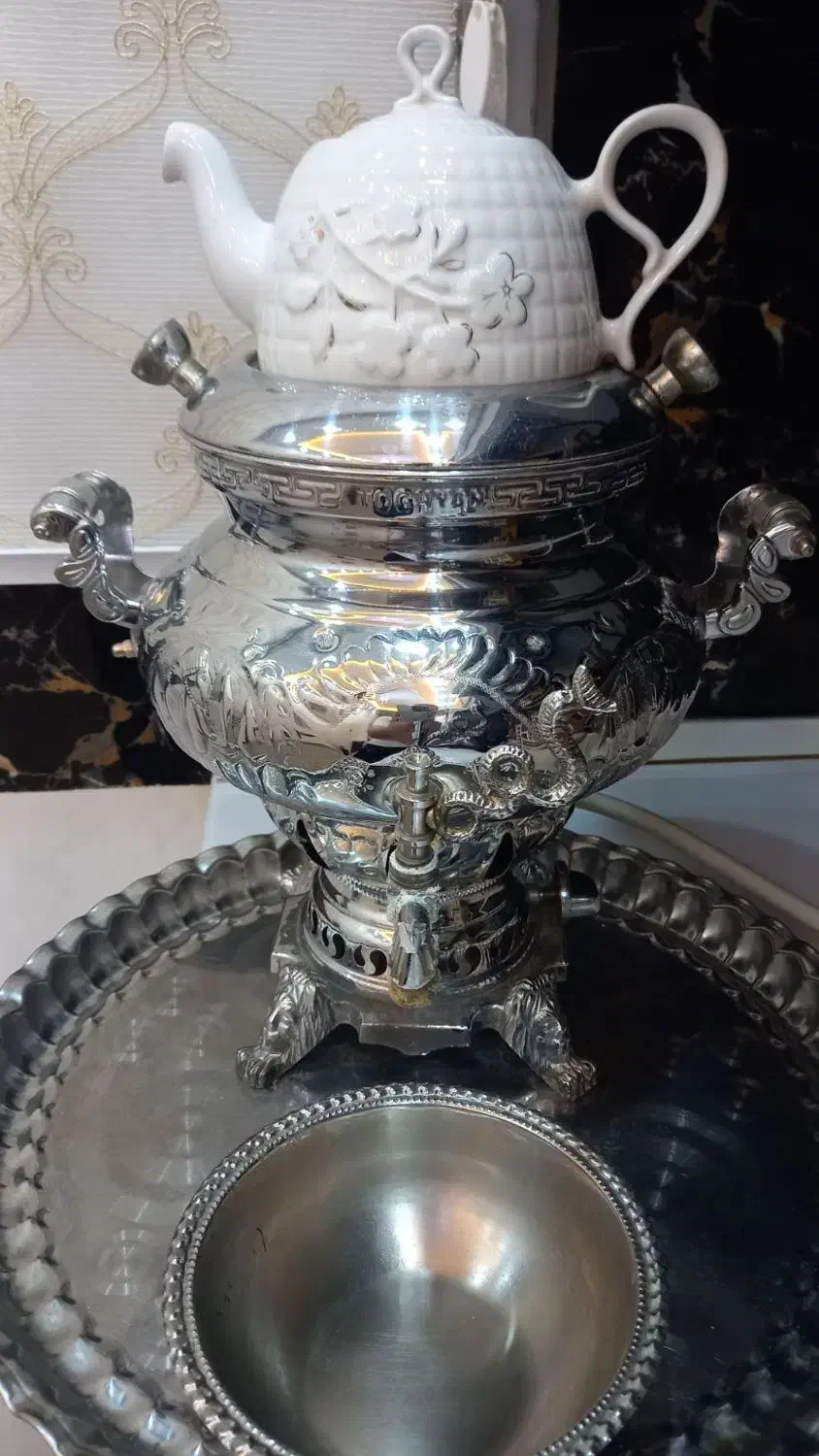 سماور گازی بدون تنورک|سماور، چای‌ساز، قهوه‌ساز|مشهد, طبرسی شمالی|دیوار