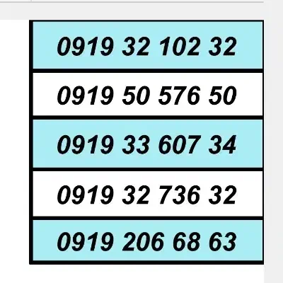 0919.2066863|سیم‌کارت|تهران, توحید|دیوار