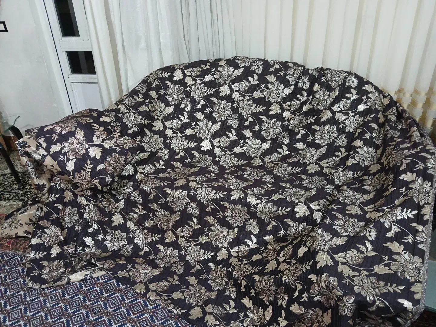 پرده|پرده، رانر، رومیزی|خوی, |دیوار