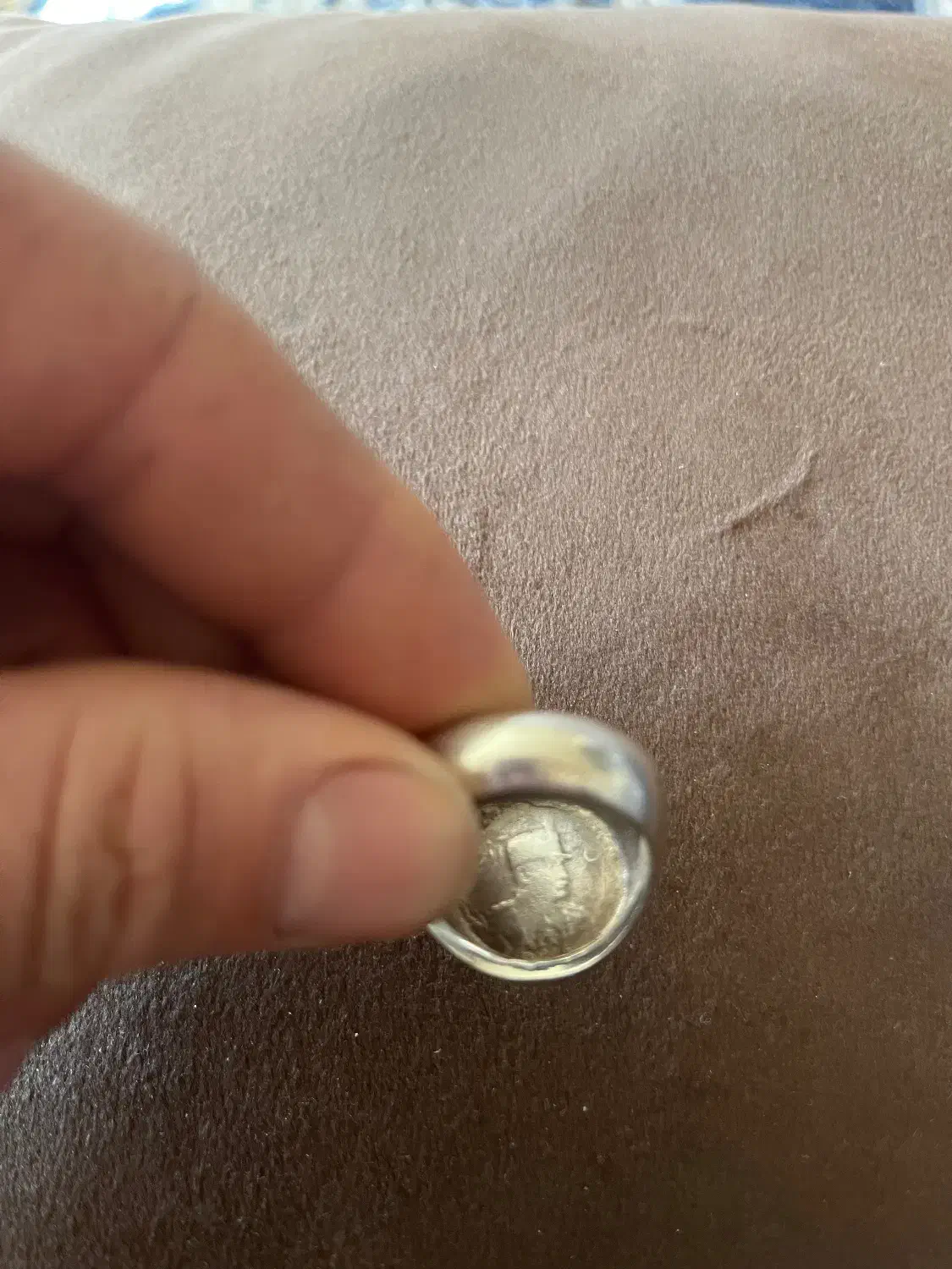 انگشتر تاج رضاشاهی|کلکسیون اشیاء عتیقه|شهرکرد, |دیوار