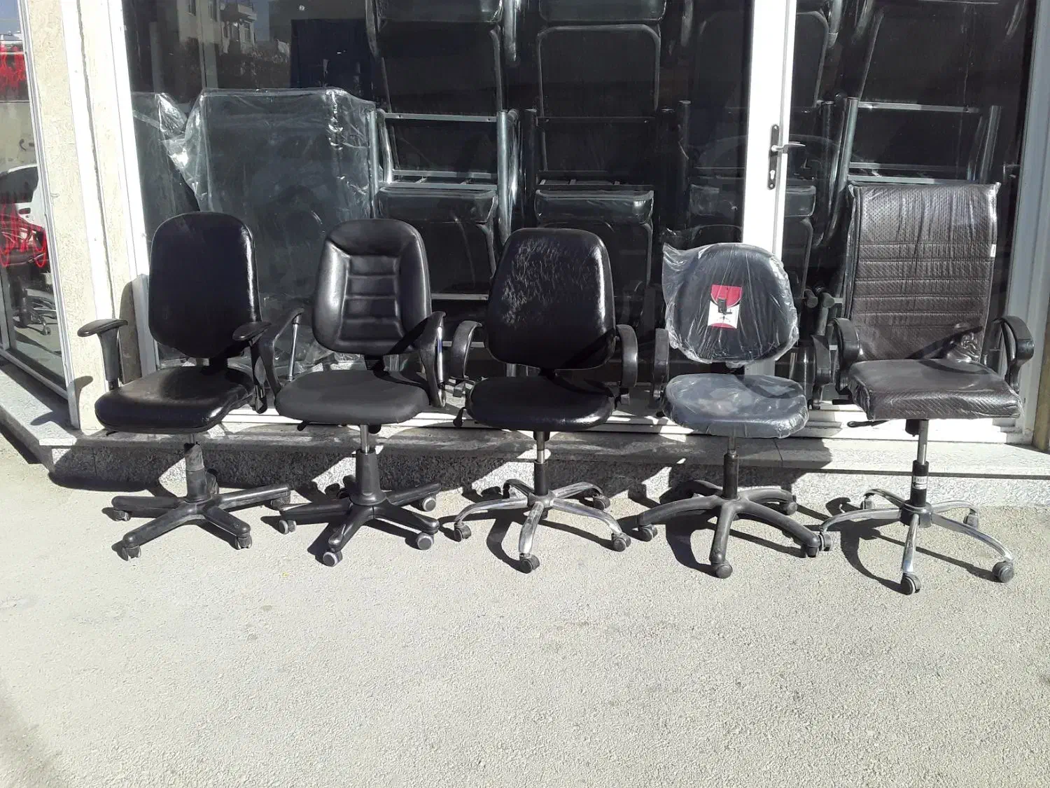 ۵ مدل صندلی جکدار و گردان در حد نو|صندلی و نیمکت|اردبیل, |دیوار