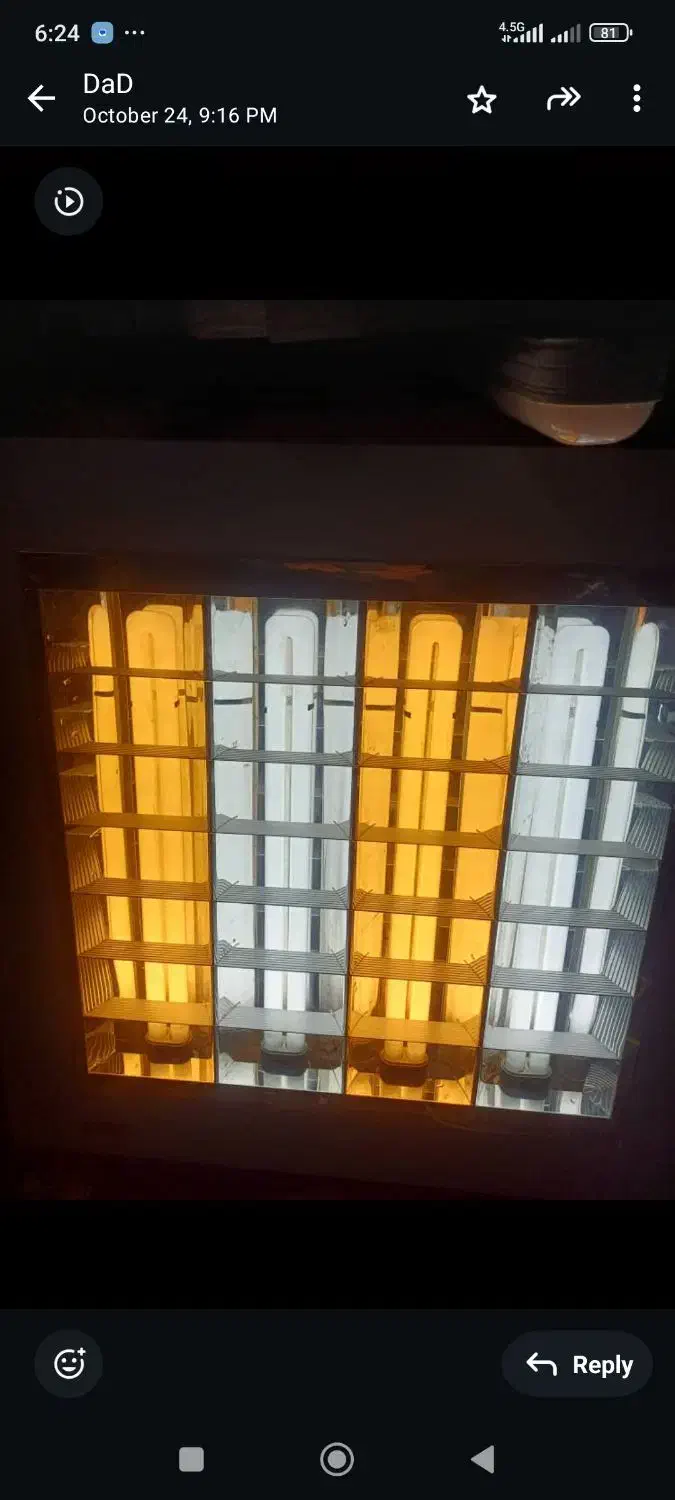 مهتابی ال ای دی سقفی و صلیبی|لامپ و چراغ|زاهدان, |دیوار