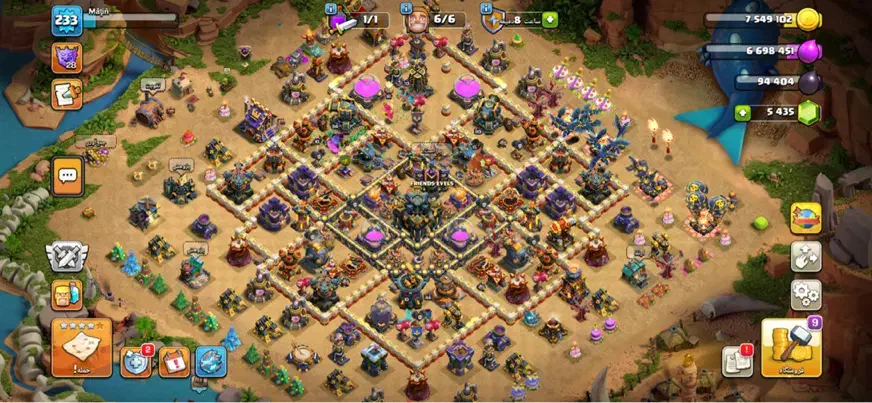 اکانت کلش اف کلنز|کنسول، بازی ویدئویی و آنلاین|مراغه, |دیوار