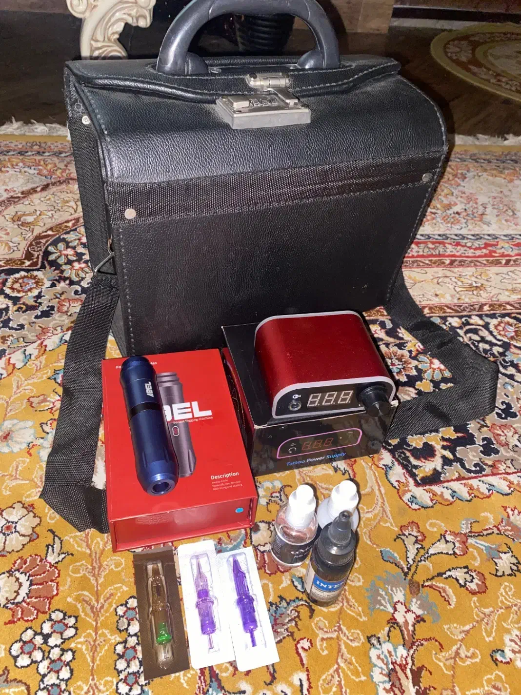 پک نو کامل لوازم تتو|آرایشی، بهداشتی، درمانی|خشکبیجار, |دیوار