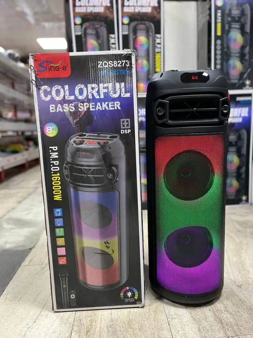 اسپیکر شارژی بلوتوثی قابل حمل ZQS KTS SING E|سیستم صوتی خانگی|اسلامشهر, شهرک مفیدی|دیوار