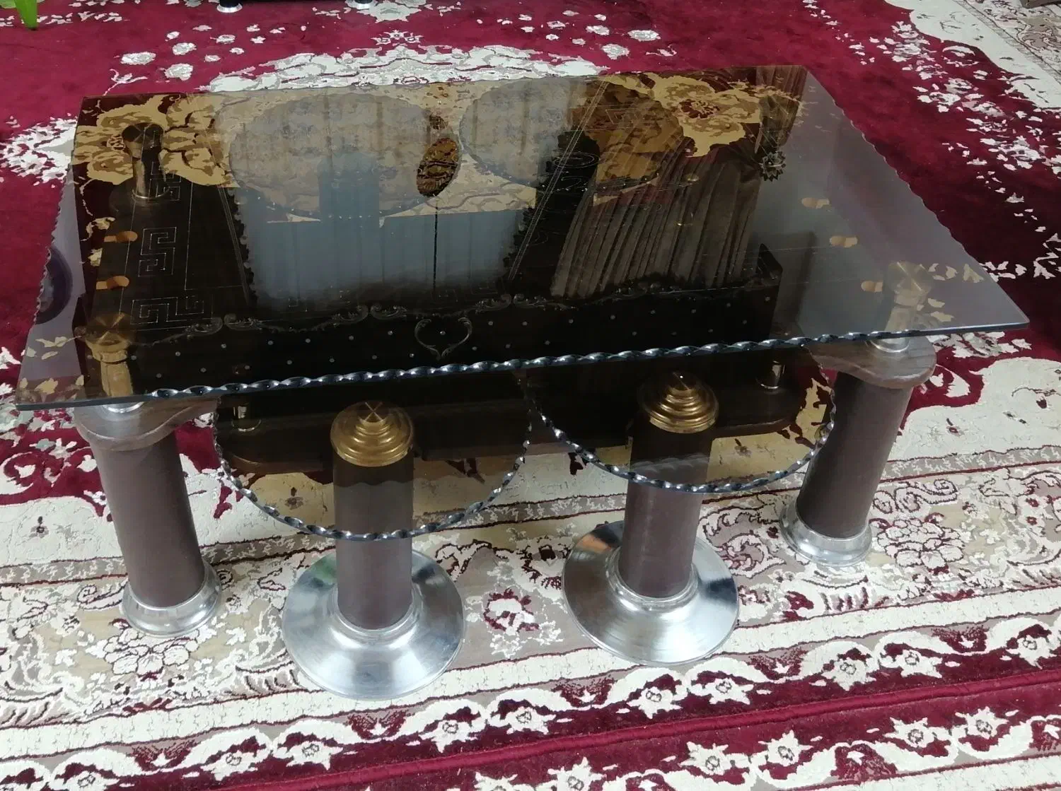 میز جلو مبلی و عسلی|مبلمان خانگی و میز عسلی|فسا, |دیوار