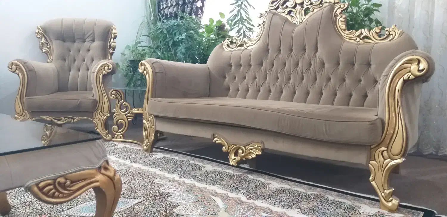 کلاسیک و راحتی|مبلمان خانگی و میز عسلی|جغتای, |دیوار