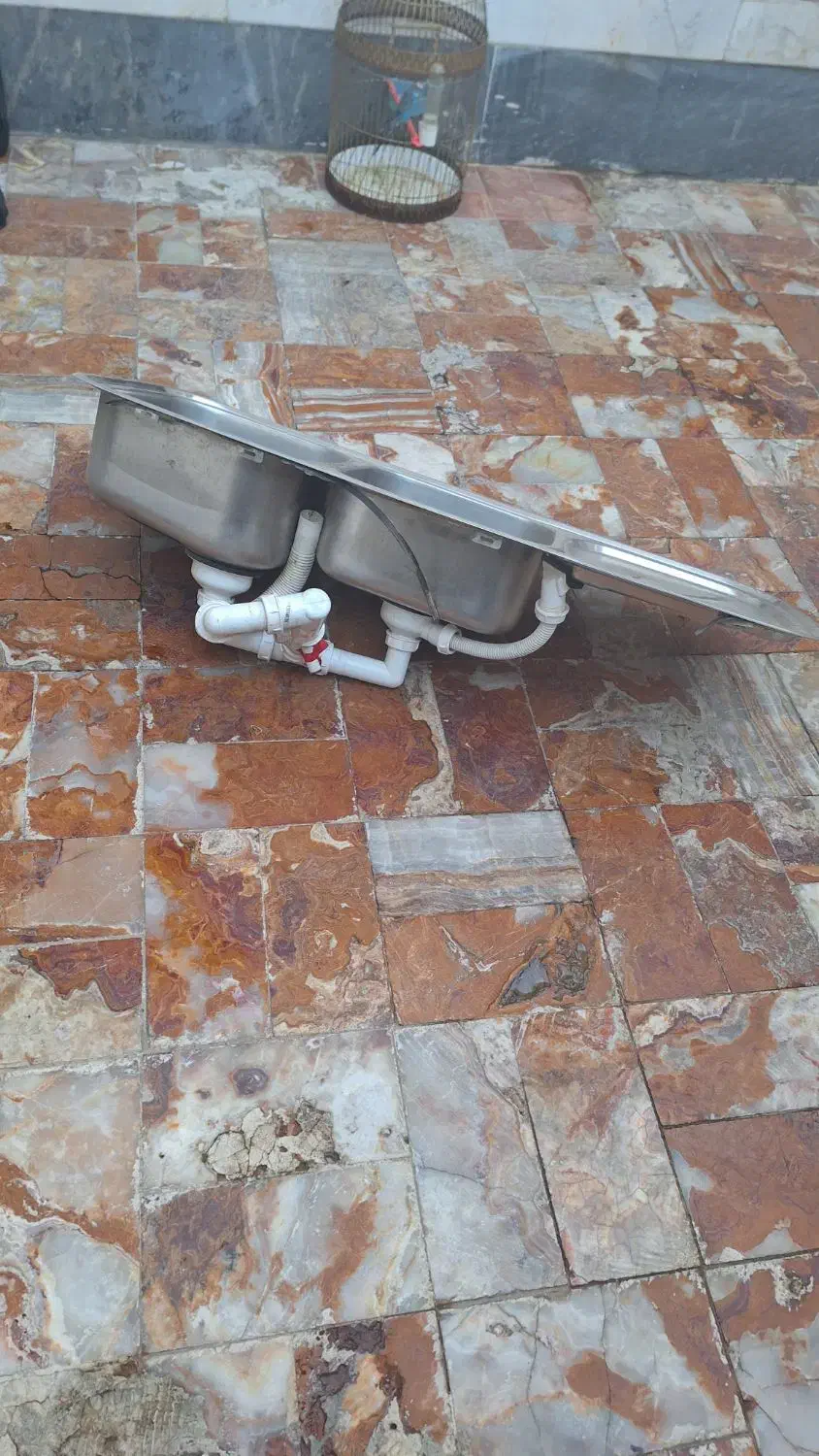 سینک ظرف شویی|مصالح و تجهیزات ساختمان|قم, نخودی|دیوار