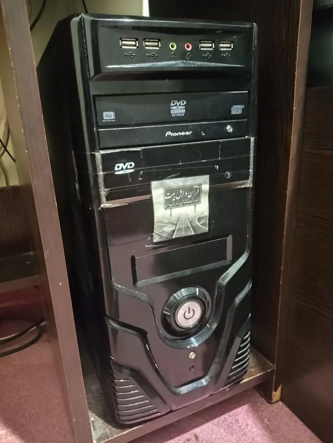 کیس و مانیتور کامپیوتر اسمبل شده ssd سالم|رایانه رومیزی|تهران, تهرانسر شرقی|دیوار