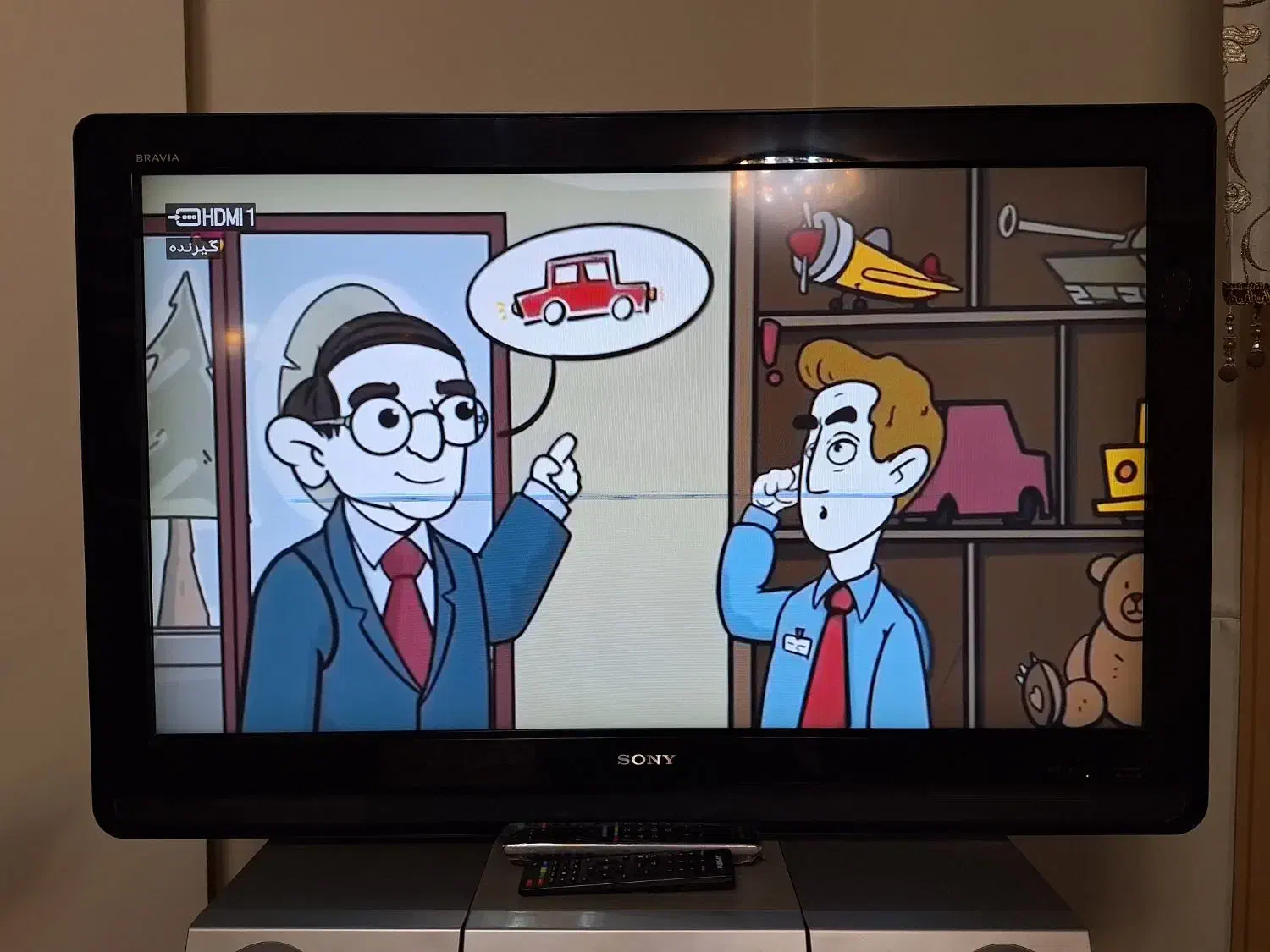 تلویزیون ۴۰ سونی اصل|تلویزیون و پروژکتور|شیراز, فرهنگ شهر|دیوار