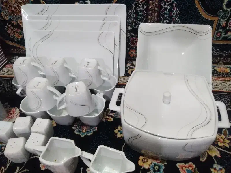 سرویس چینی ۱۱۵پارچه|ظروف سرو و پذیرایی|نسیمشهر, |دیوار