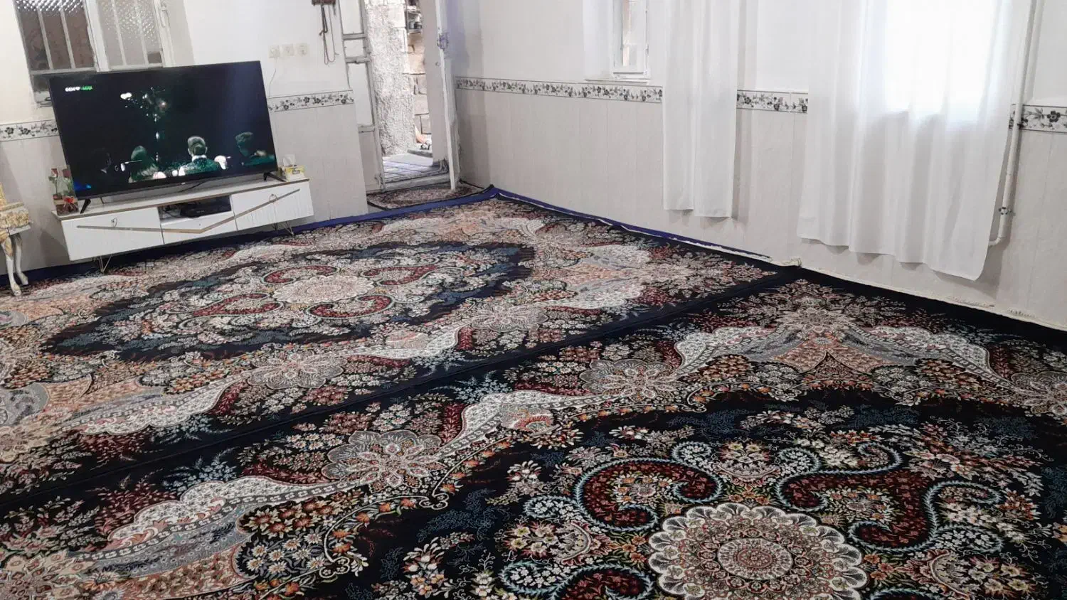 دو عدد فرش 12متری 700شانه|فرش|جوانرود, |دیوار