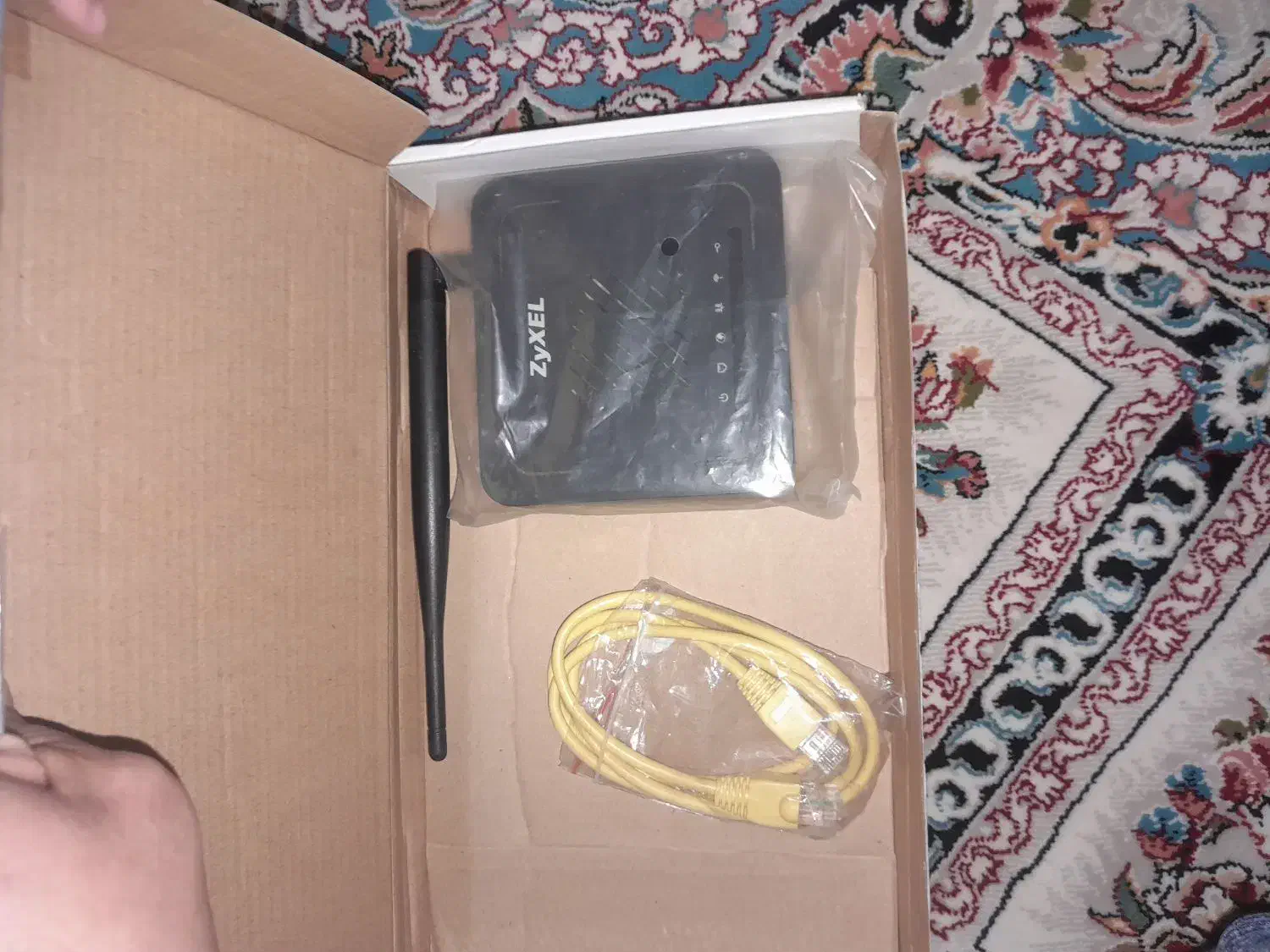 مودم وای فای zyxel|مودم و تجهیزات شبکه|تاکستان, |دیوار