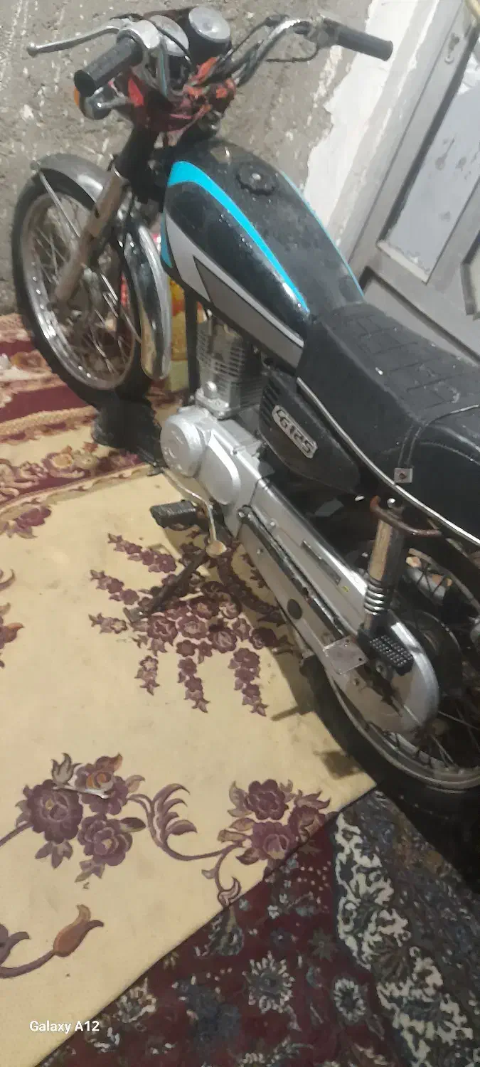 موتور ۱۲۵ cj|موتورسیکلت|انبارآلوم, |دیوار