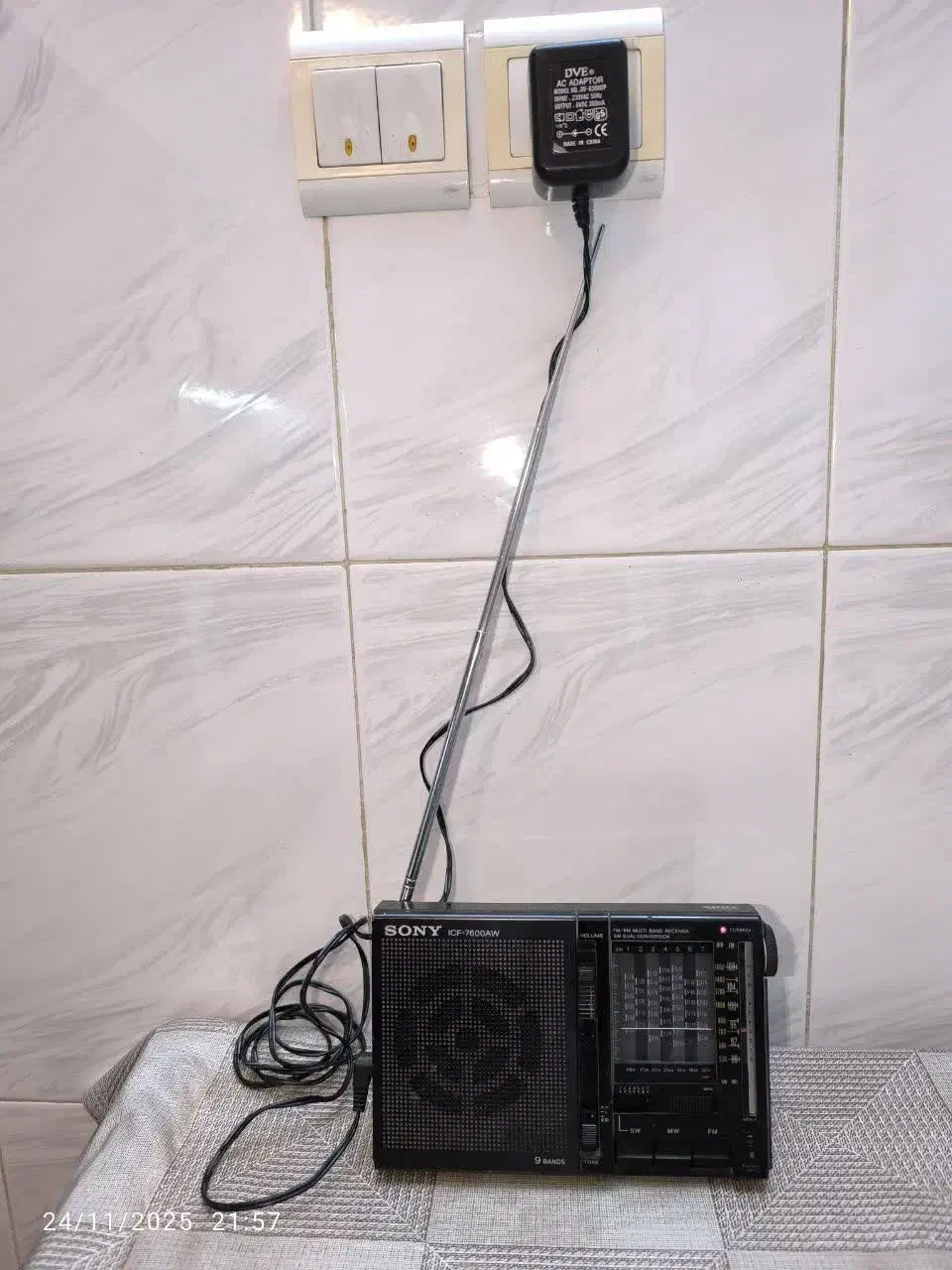 رادیو سونی نوستالژی|سیستم صوتی خانگی|قم, نخودی|دیوار