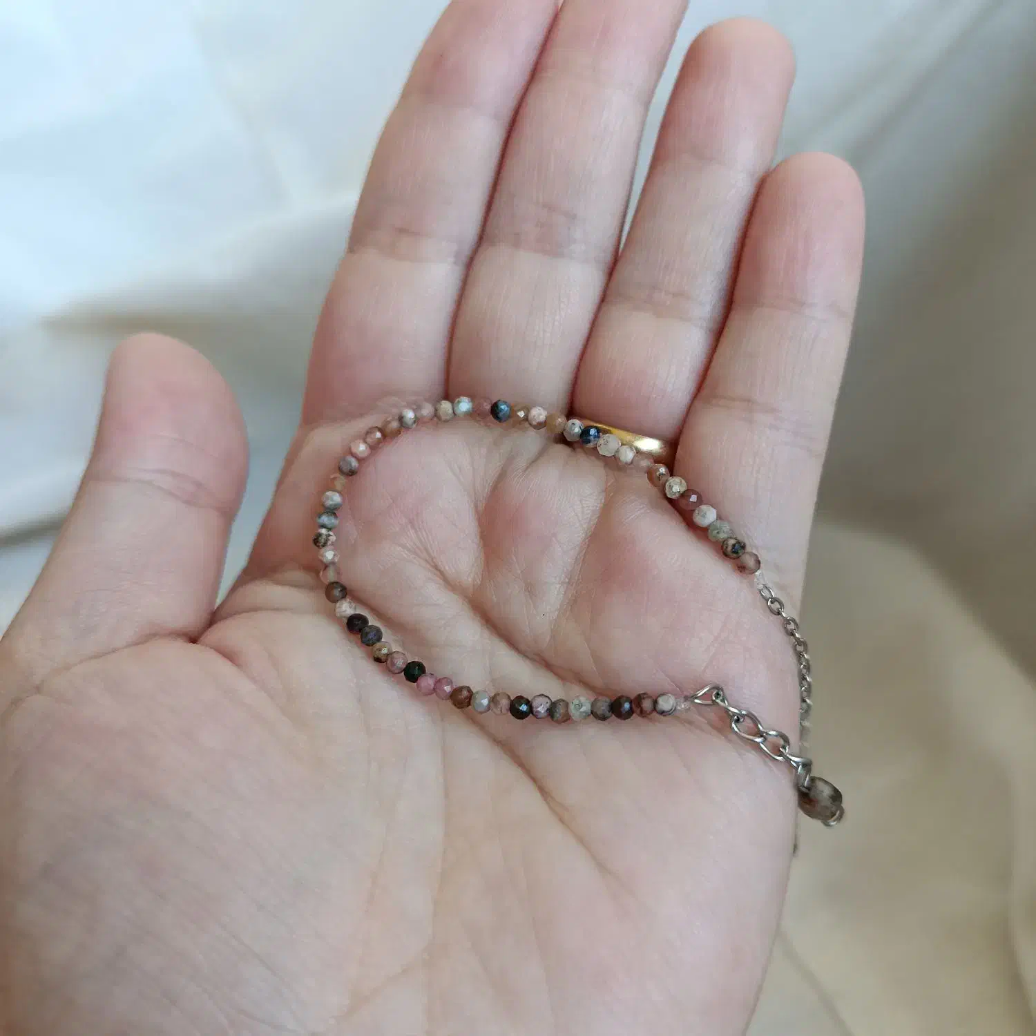 دستبند سنگ اصل نقره طلا استیل|جواهرات|مشهد, عامل|دیوار