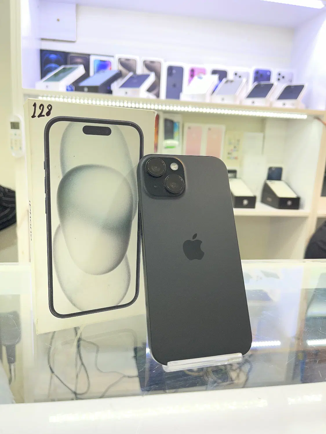iPhone 15 normal باطری ۹۰ مشکی|موبایل|کرج, گوهردشت|دیوار