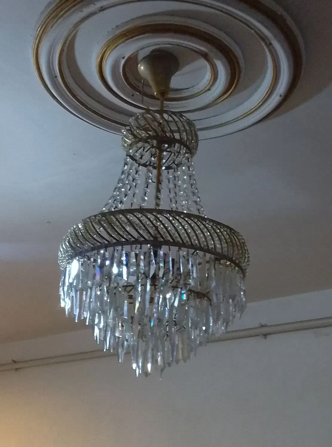 لوستر برنز|لوستر و چراغ آویز|زنجان, |دیوار