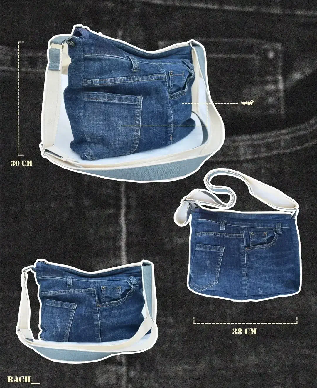 کیفهای کراس بادی و کیفهای کمری|کیف، کفش، کمربند|رشت, پل تالشان|دیوار