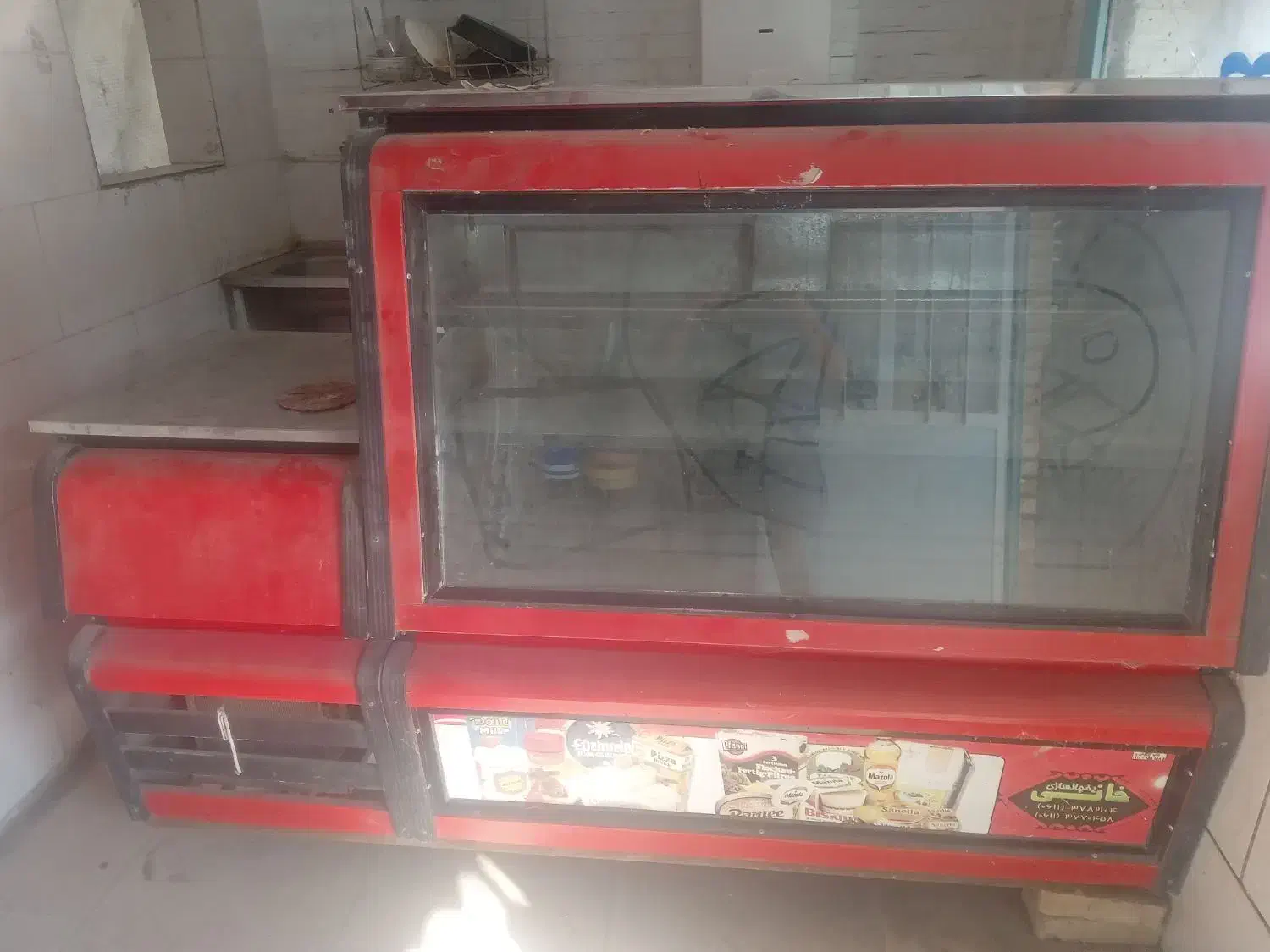 یخچال ویترین|یخچال و فریزر|باوی, |دیوار