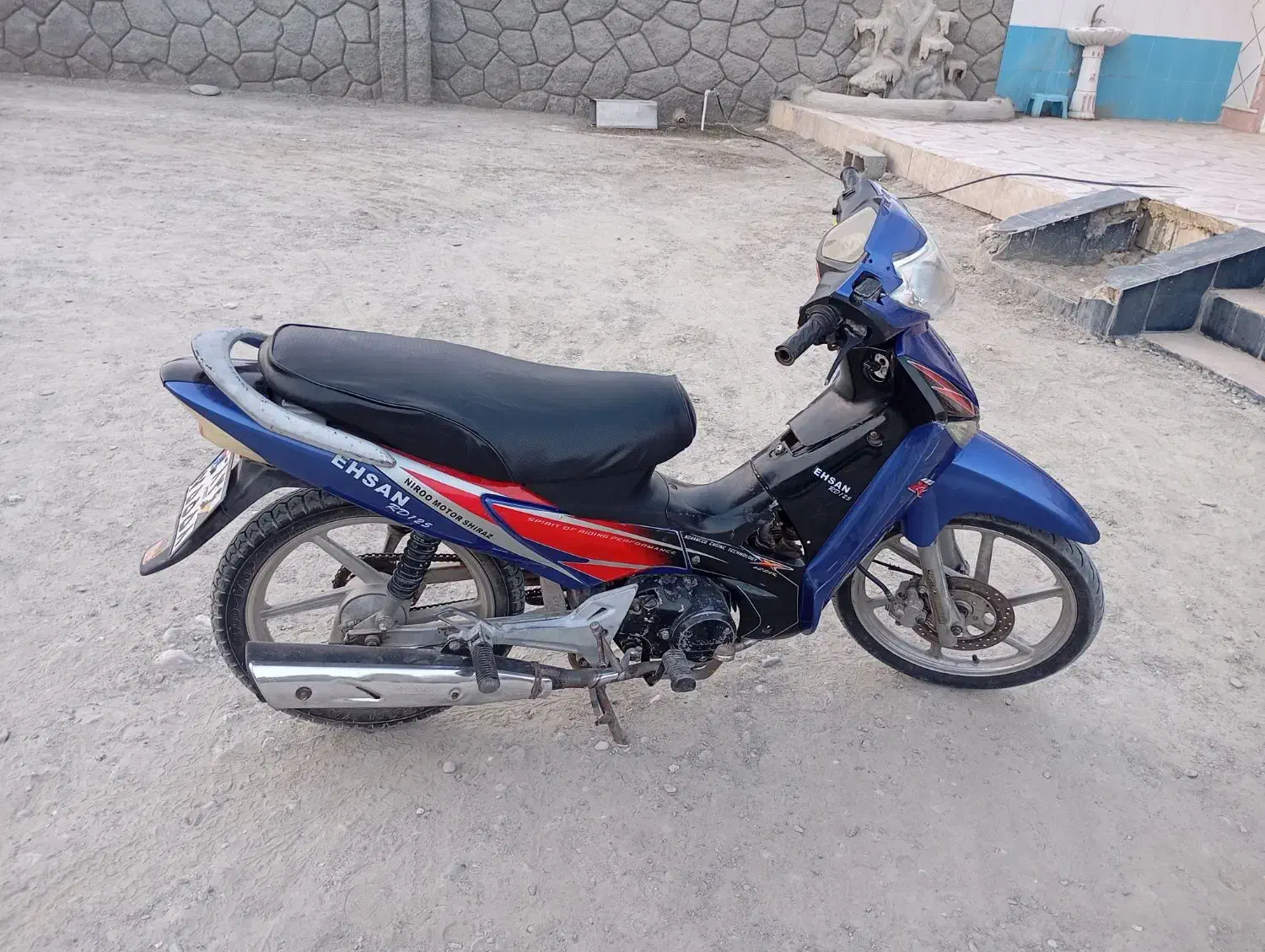 موتور بی کلاچ|موتورسیکلت|سندرک, |دیوار