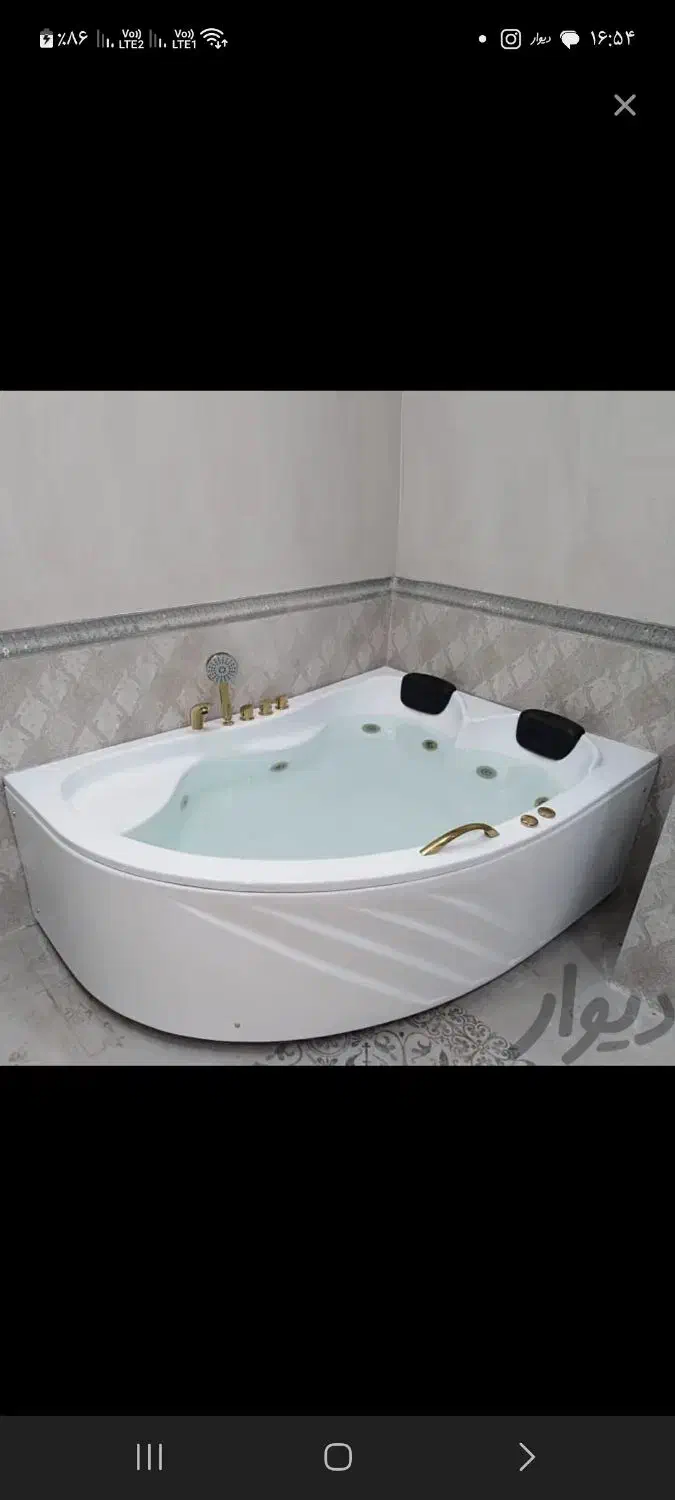 جکوزی|لوازم حمام|چالوس, |دیوار