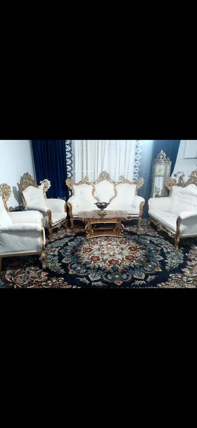 مبل سلطنتی|مبلمان خانگی و میز عسلی|کرمانشاه, |دیوار