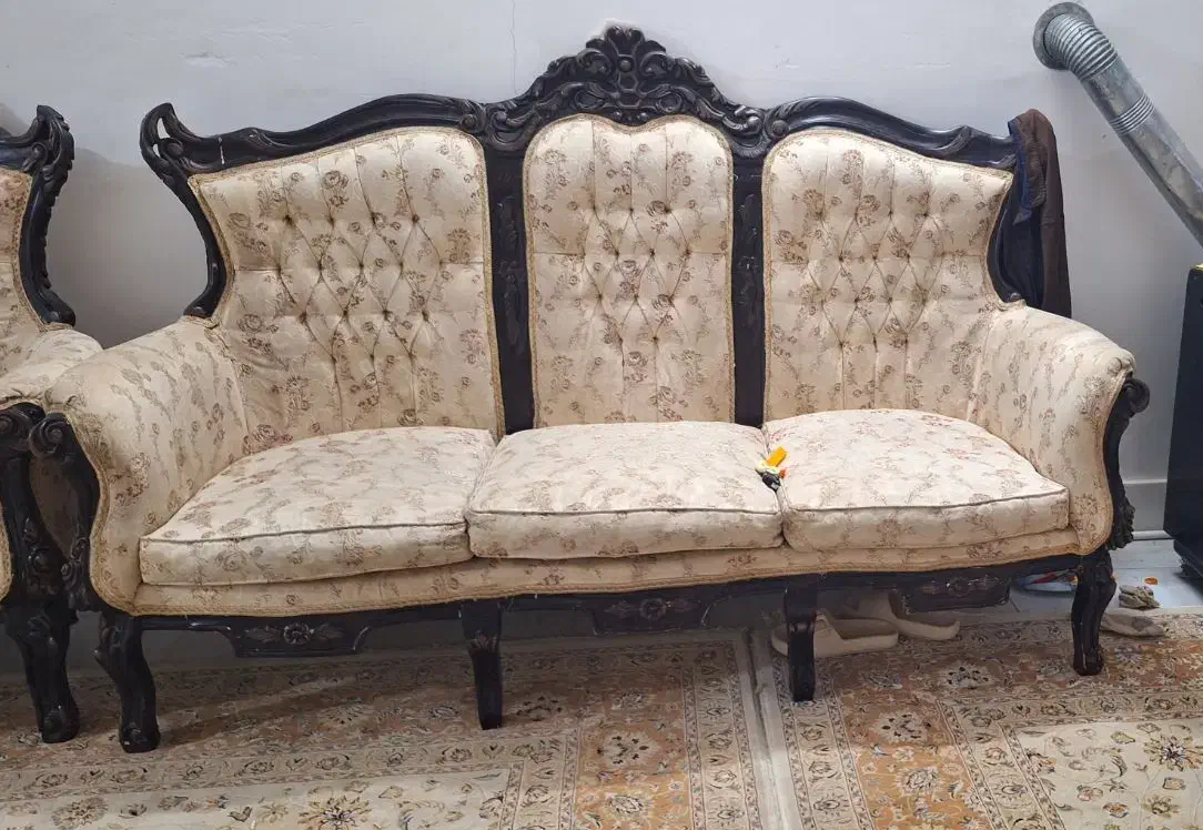 مبل سلطنتی جنس عالی|مبلمان خانگی و میز عسلی|بیرجند, |دیوار