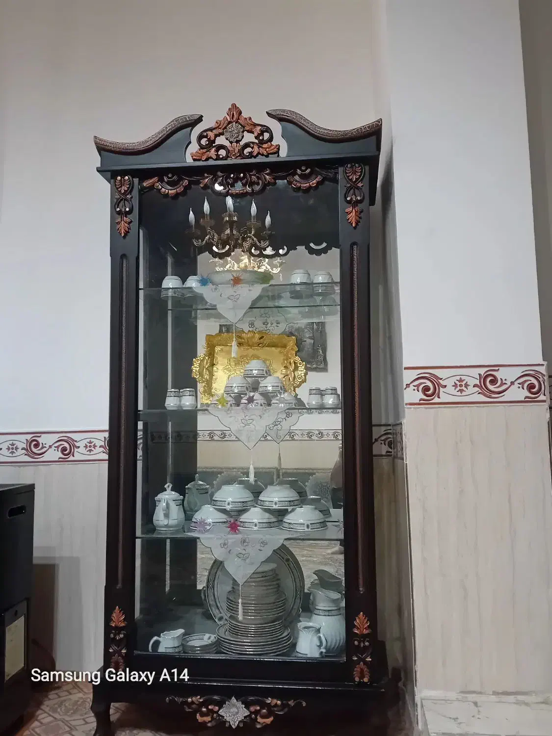 بوفه چوبی|بوفه، ویترین، کنسول|ابهر, |دیوار