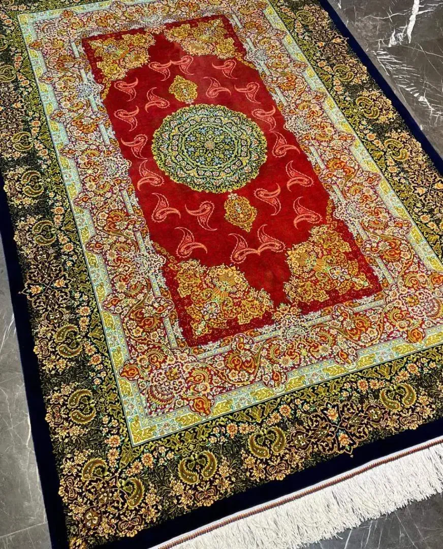 فرش الماس کاشان/1500شانه/2026 باران|فرش|شیراز, لاله|دیوار