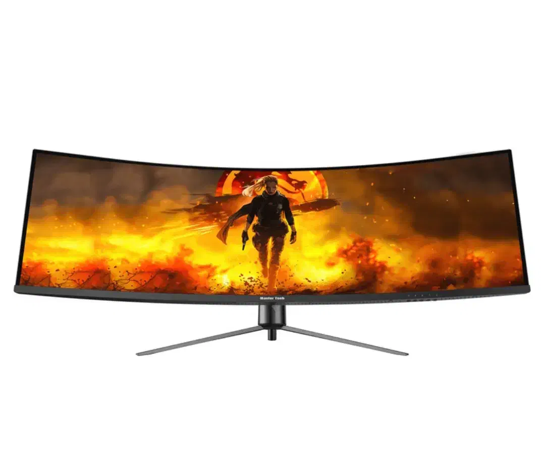 مانیتور ۴۹ اینچ  خمیده مستر تک|قطعات و لوازم جانبی رایانه|قم, باغ کرباسی|دیوار