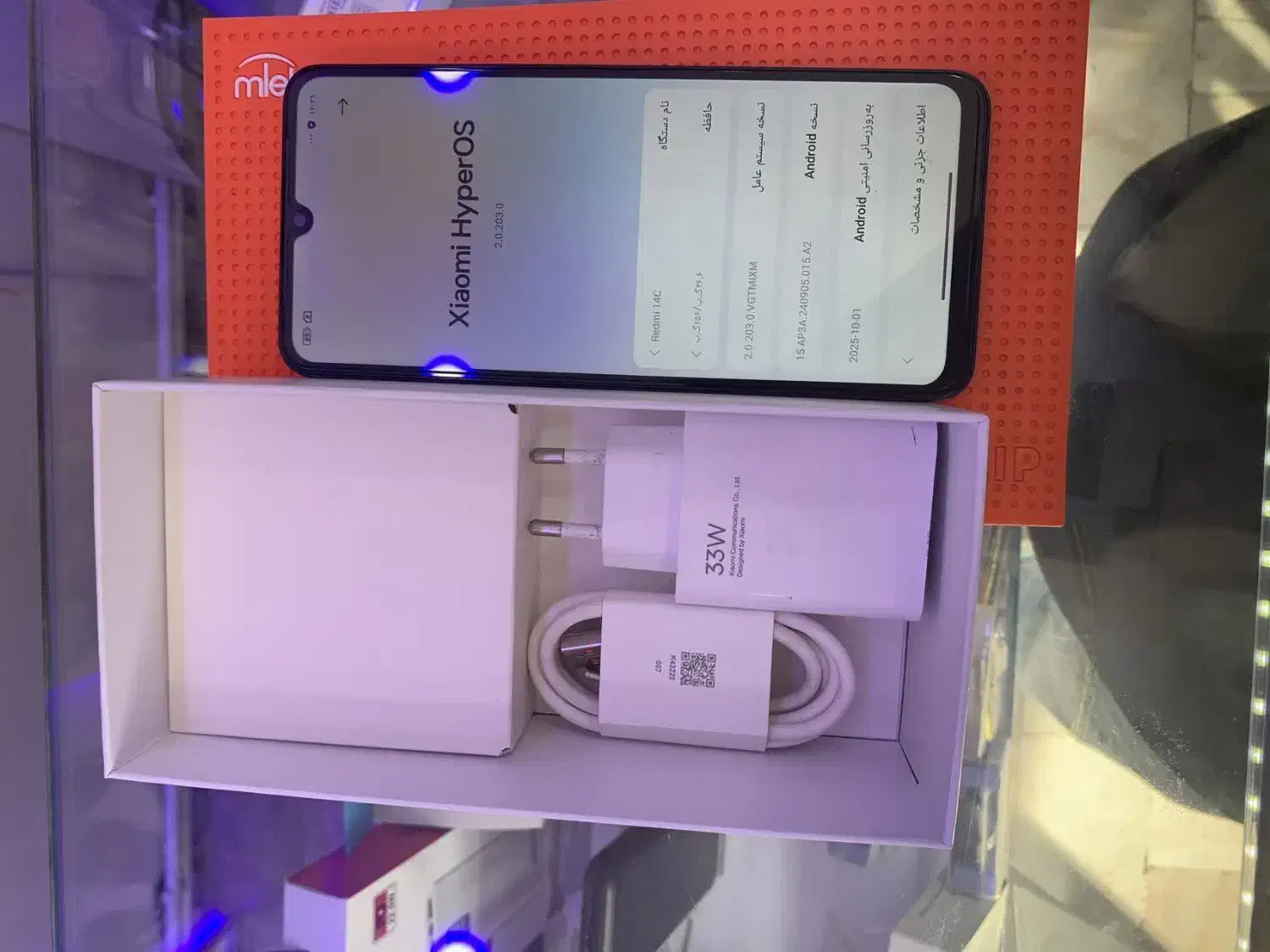 ردمی ۱۴c ۱۵ماه گارانتی|موبایل|مشهد, حجاب (شهرک غرب)|دیوار