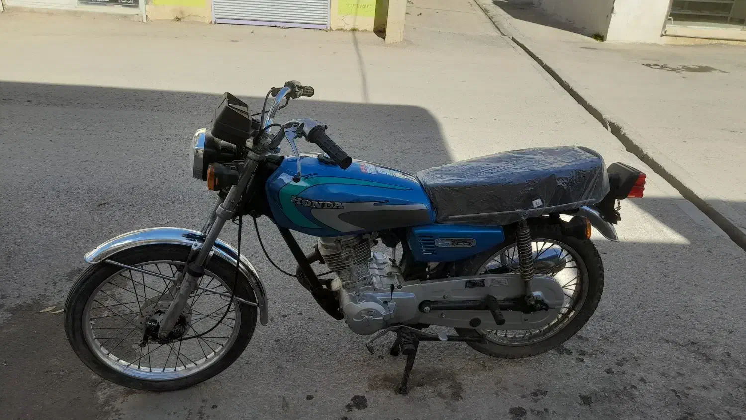 موتور سیکلت ۵دنده مزاییده|موتورسیکلت|عنبران, |دیوار