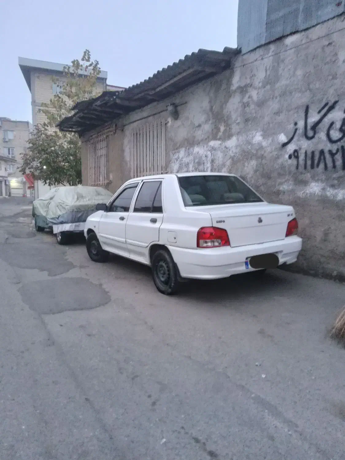 پراید ۱۳۲ کم کار|خودرو سواری و وانت|رشت, عینک|دیوار