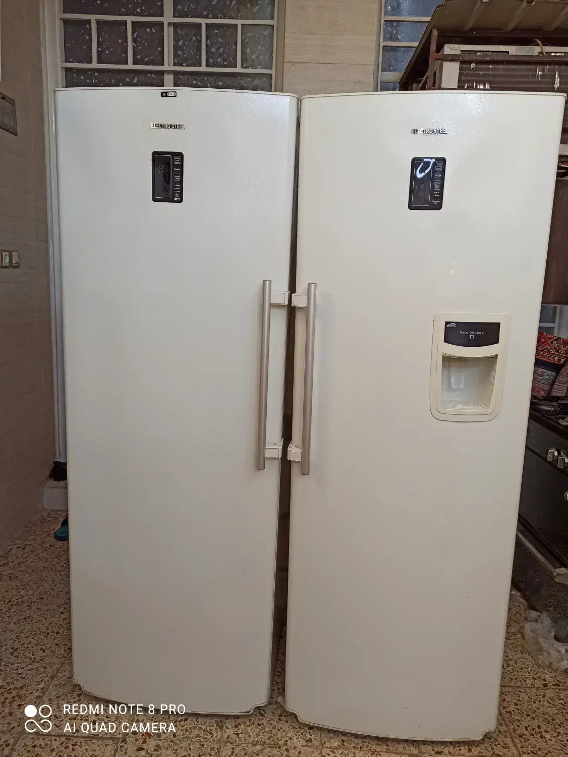 یخچال دوقلو الکترواستیل|یخچال و فریزر|دزفول, |دیوار