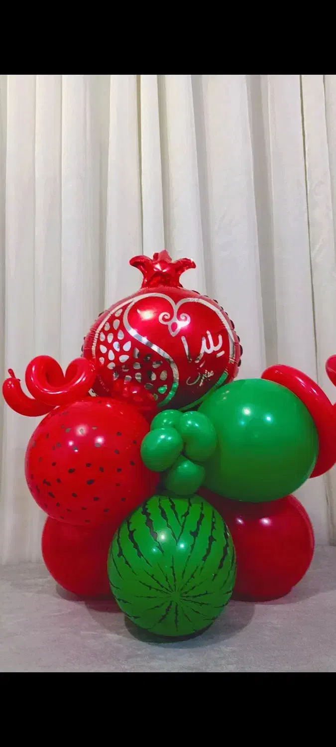 بادکنک آرایی یلدا و تولد ها|خدمات پذیرایی، مراسم|ایذه, |دیوار