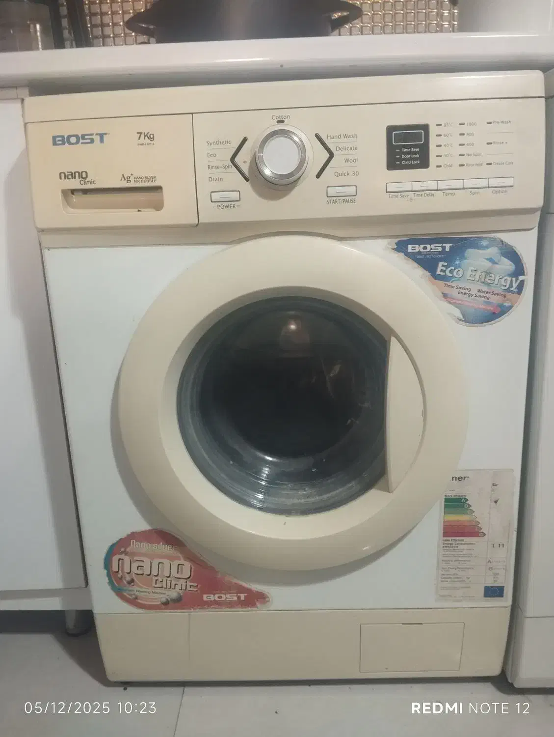 ماشین لباسشویی بوست آلمان اصل|ماشین لباسشویی و خشک‌کن لباس|خرم‌آباد, |دیوار