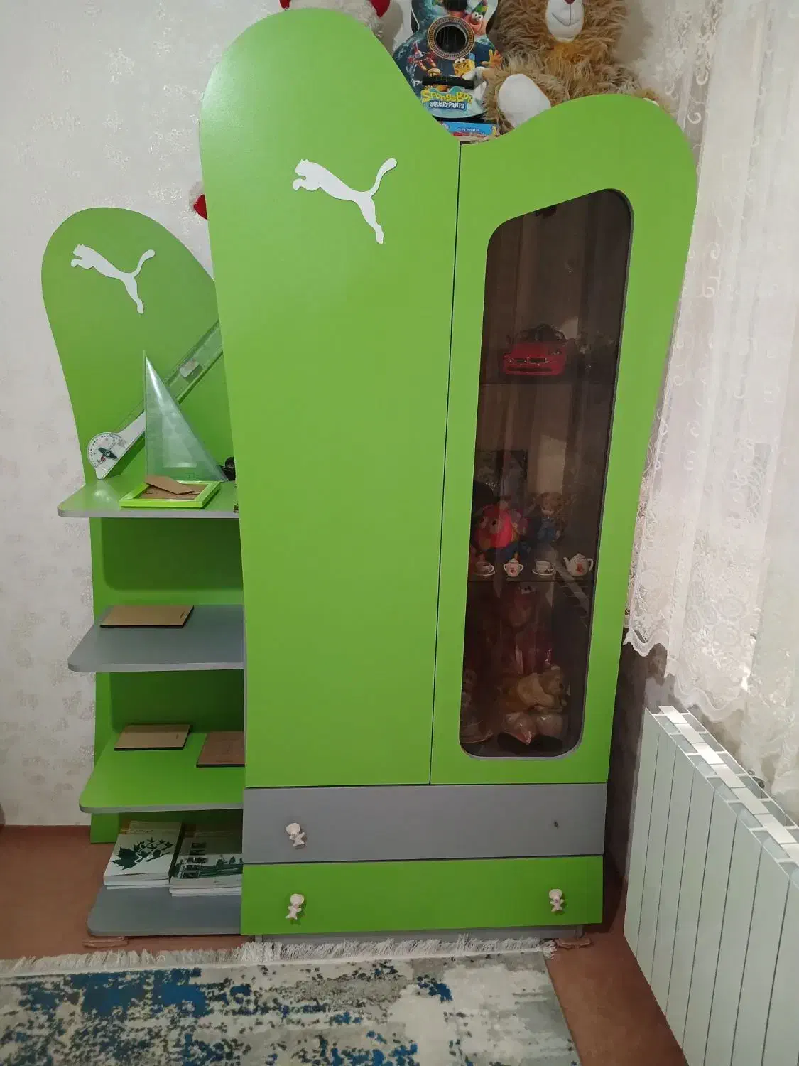 کمد نوجوان|تخت و سرویس خواب|تاکستان, |دیوار