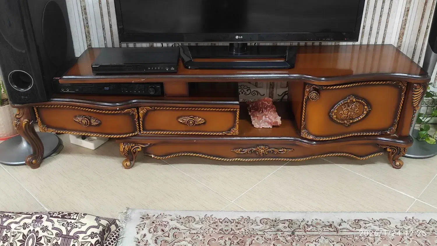 میز تلویزیون چوبی (مدرن)|میز تلویزیون|ورامین, شهرک مدرس|دیوار