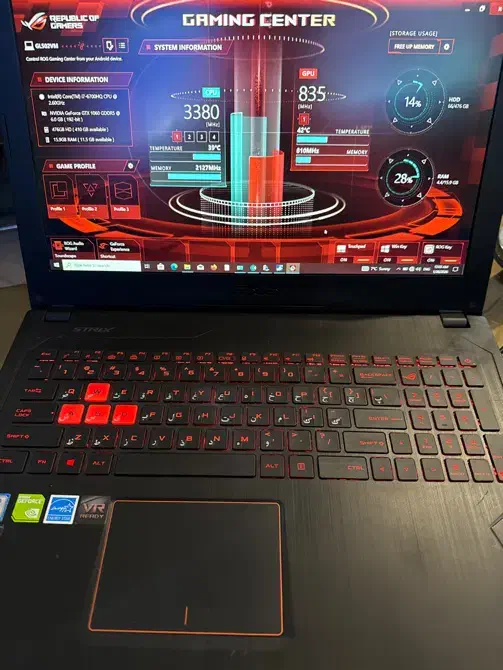 لپ تاپ گیمینگ ایسوس|رایانه همراه|اردبیل, |دیوار