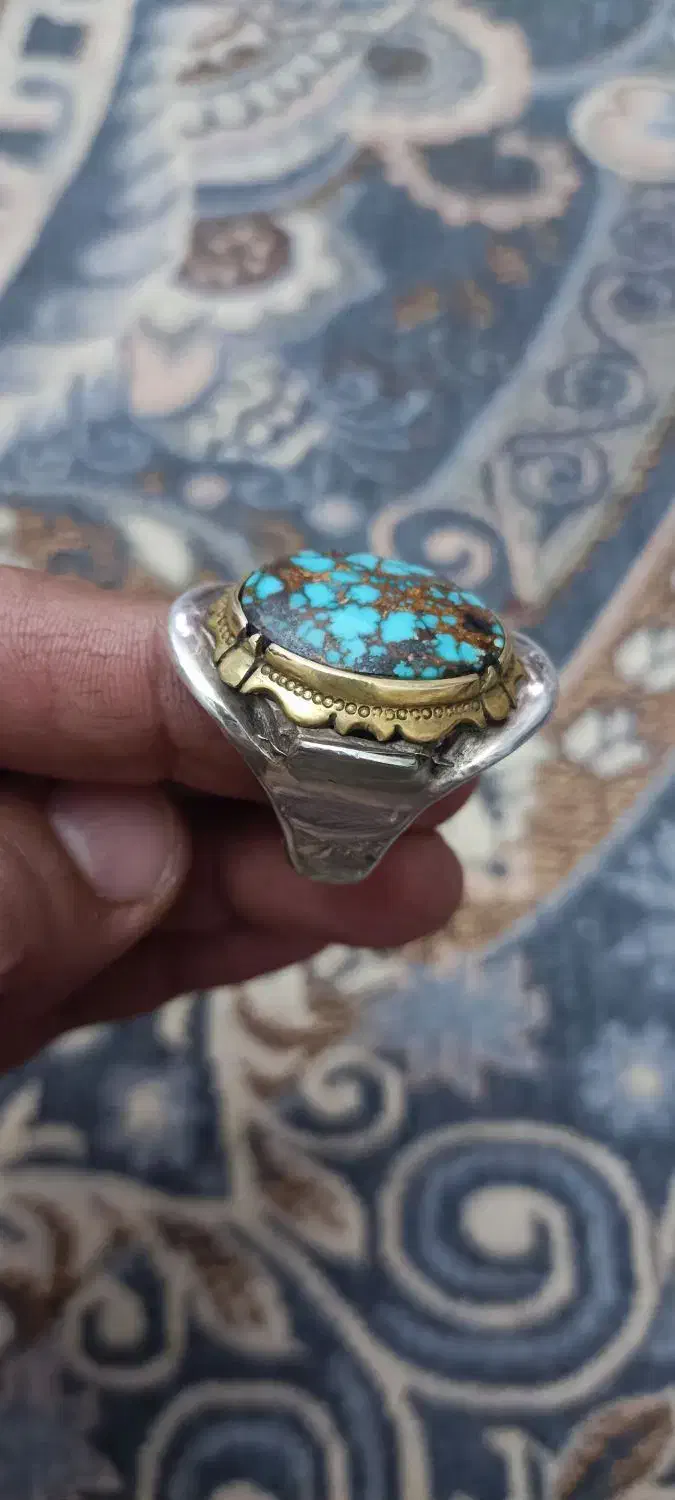 انگشتر فیروزه|جواهرات|خاوران, |دیوار